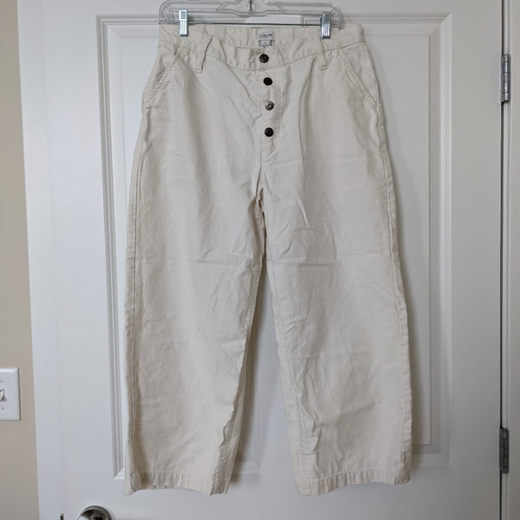 J Crew straight/wide leg jeans - Picture 1 of 8